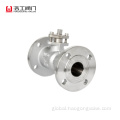 China One piece body flange ball valve Factory